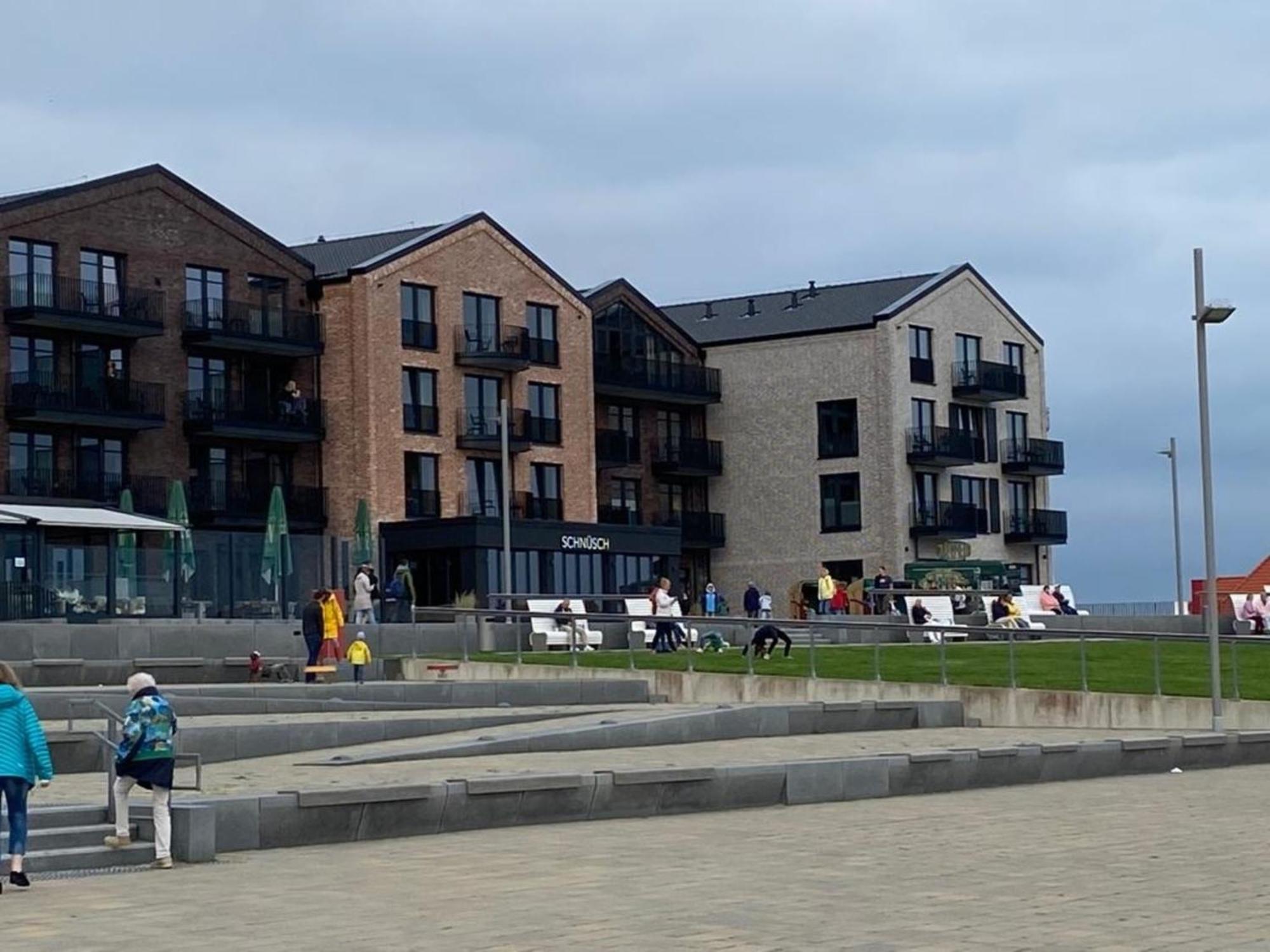 Strandkorb Buesum Exklusiv,Hafennaehe 외부 사진